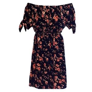 Off the shoulder dress